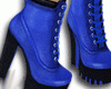 Blue Black Boots