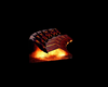 theater seats burning