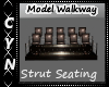 Strut Runway Seating