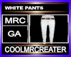 WHITE PANTS