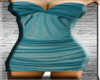 Teal Blue mini dress