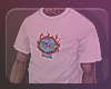 $White T-Shirt Puf$