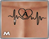 A pulse tattoo