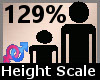 Height Scale 129% F A