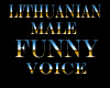 Lithuanian male voices