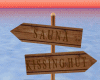 Beach Sign