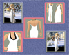 [C24] White slit dress