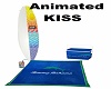 Surfer Beach Towel Kiss