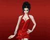 {BD}Red Lared Dress