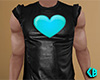 Heart Leather Shirt 3 M