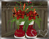 Christmas Boots & Flower