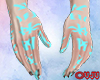 Blue Animated Hands