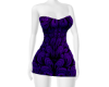 Purple Abstract Dress