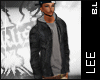 BL| M| Leather Jckt&Tee3