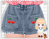 Kid 🍒 Short Cherry