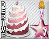 ~5 Tier Birthday Cake