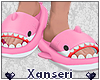 *! Pink Shark Slippers