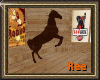 [R]RODEO WOOD HORSE STAT