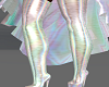 FG~ Hologram Thigh Boots