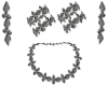 Toni 5pc Blck Jewelry St