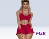 MzE Red Silk PJ