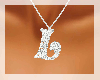 [DF] L silver necklace