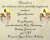 R&R Wedding Invitation