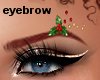 Xmas eyebrow brown - F