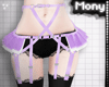 x Cute Harness - Purple