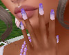purple stardust nails