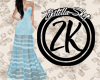 ZK- Dress Aqua