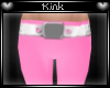 -k- Belted PinkPinstripe