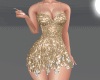 bright golden dress