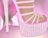Bling Pink Heels