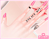 💕 Nail Art Pink