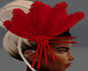 FG~ Holiday Red Feathers