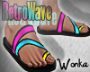 W° Retro Wave Sandals