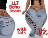 LLT Boho Bl.Jeans w/tats