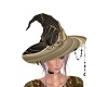 gold/blk witchhat floppy