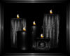 Dark elegance candles