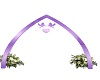 Lilac Wedding Arch