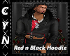 Red n Black Hoodie