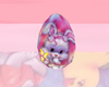 Pretty Bunny Easter Egg
