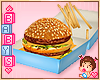 !✿ Burger and Fries