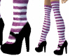 Purple Stockings MJ's