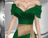 New-year green gown