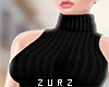 Z| knit Dress F. Blk