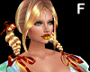 2braids hair shiny blond