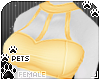 [Pets] Halter | yellow