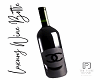 Jem Black Wine Bottle